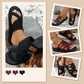 👡50% DE RÉDUCTION ✨ Sandales slides à brides croisées élégantes pour femmes – Légères, confortables et parfaites pour l’été et le quotidien 🌸