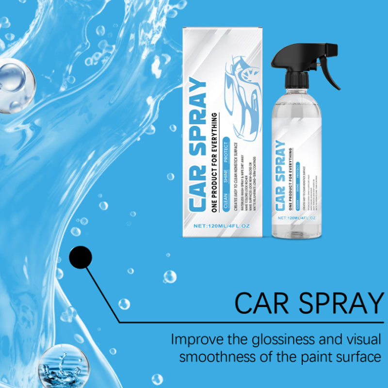 Spray protecteur multifonctionnel pour la rénovation des voitures