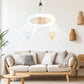 Ventilateur de plafond aromathérapie avec lumière et télécommande