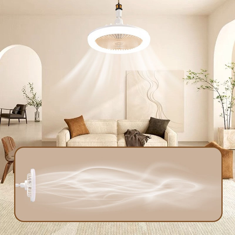 Ventilateur de plafond aromathérapie avec lumière et télécommande