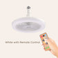 Ventilateur de plafond aromathérapie avec lumière et télécommande
