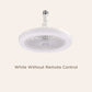 Ventilateur de plafond aromathérapie avec lumière et télécommande