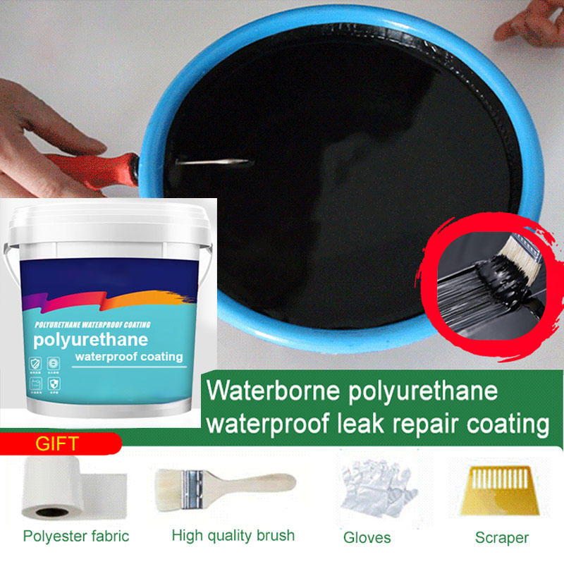🍃✨🔰Polyuréthane Imperméabilisation et réparation des fuites Revêtement écologique
