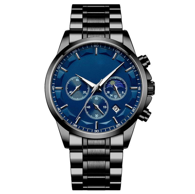 🎁🔥2025 ventes chaudes🔥⌚Montre à quartz en acier inoxydable pour hommes