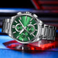 ⌚Montre-bracelet d'affaires en acier inoxydable pour hommes