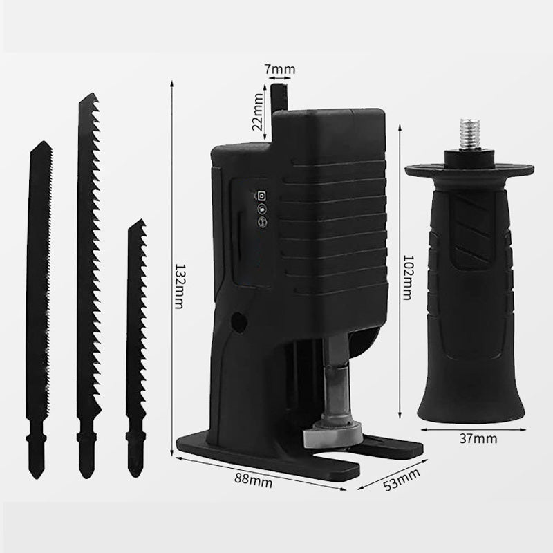 🔧 PROMO LIMITÉE 50% DE RÉDUCTION ! 💥 Kit Scie Sabre à Changement Rapide – Sans Outil, Polyvalent, Prise Confort ✨
