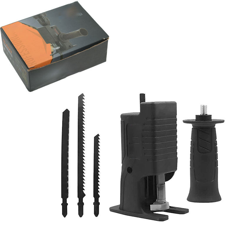 🔧 PROMO LIMITÉE 50% DE RÉDUCTION ! 💥 Kit Scie Sabre à Changement Rapide – Sans Outil, Polyvalent, Prise Confort ✨