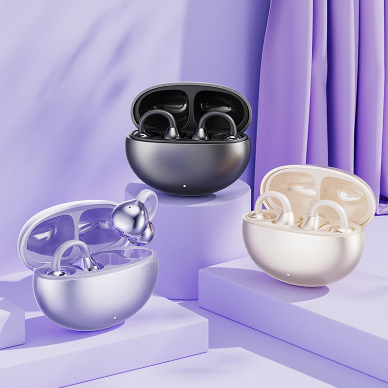 🎧 50% DE RÉDUCTION! 👂 Écouteurs Bluetooth 5.4 à pince ouverts – Confortables, conscience audio & légers – Idéaux pour le sport, le vélo & le bureau 🌿