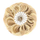 Perruque chignon synthétique volumineuse avec pince réglable