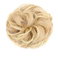 Perruque chignon synthétique volumineuse avec pince réglable