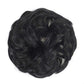Perruque chignon synthétique volumineuse avec pince réglable