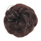 Perruque chignon synthétique volumineuse avec pince réglable