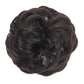 Perruque chignon synthétique volumineuse avec pince réglable