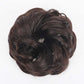Perruque chignon synthétique volumineuse avec pince réglable