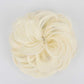 Perruque chignon synthétique volumineuse avec pince réglable