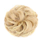 Perruque chignon synthétique volumineuse avec pince réglable
