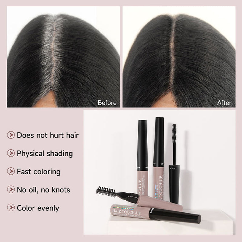 Stick de retouche de racines instantané pour cacher les cheveux gris