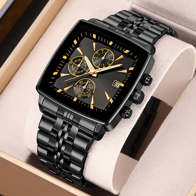 📢📢70 % DE RÉDUCTION !!! ✨Montre à quartz multifonctionnelle étanche pour hommes