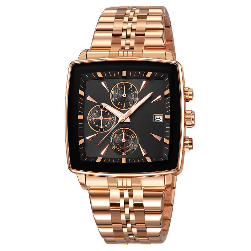 📢📢70 % DE RÉDUCTION !!! ✨Montre à quartz multifonctionnelle étanche pour hommes
