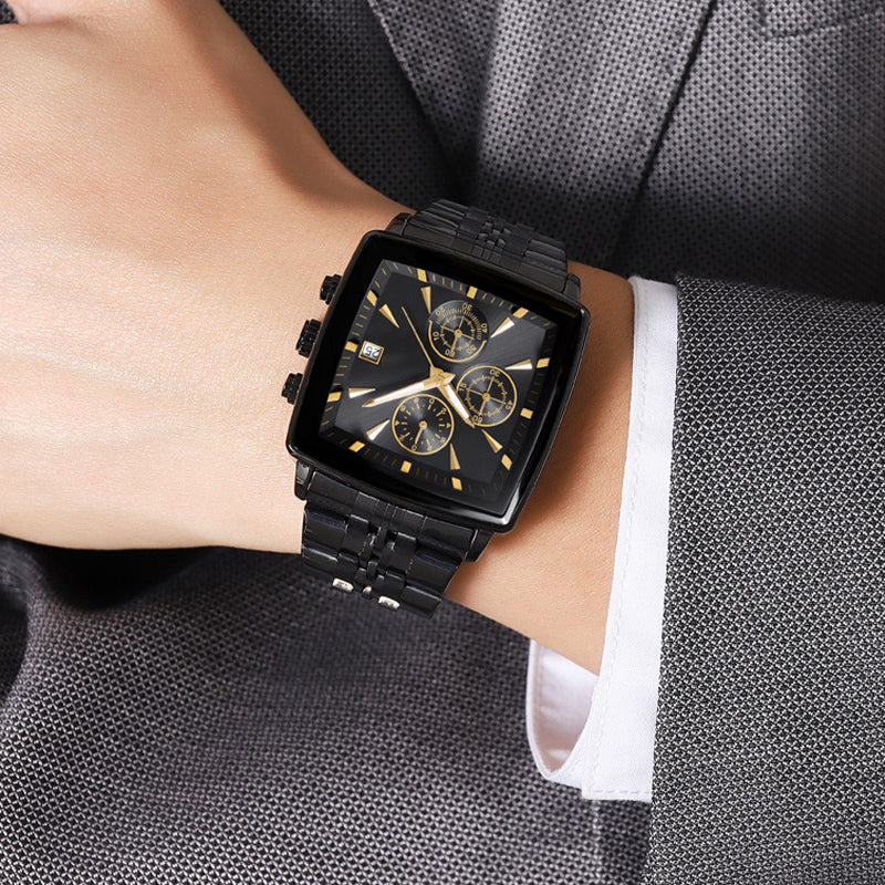 📢📢70 % DE RÉDUCTION !!! ✨Montre à quartz multifonctionnelle étanche pour hommes