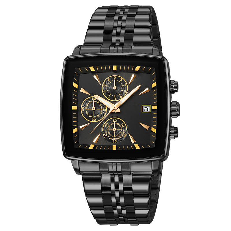📢📢70 % DE RÉDUCTION !!! ✨Montre à quartz multifonctionnelle étanche pour hommes