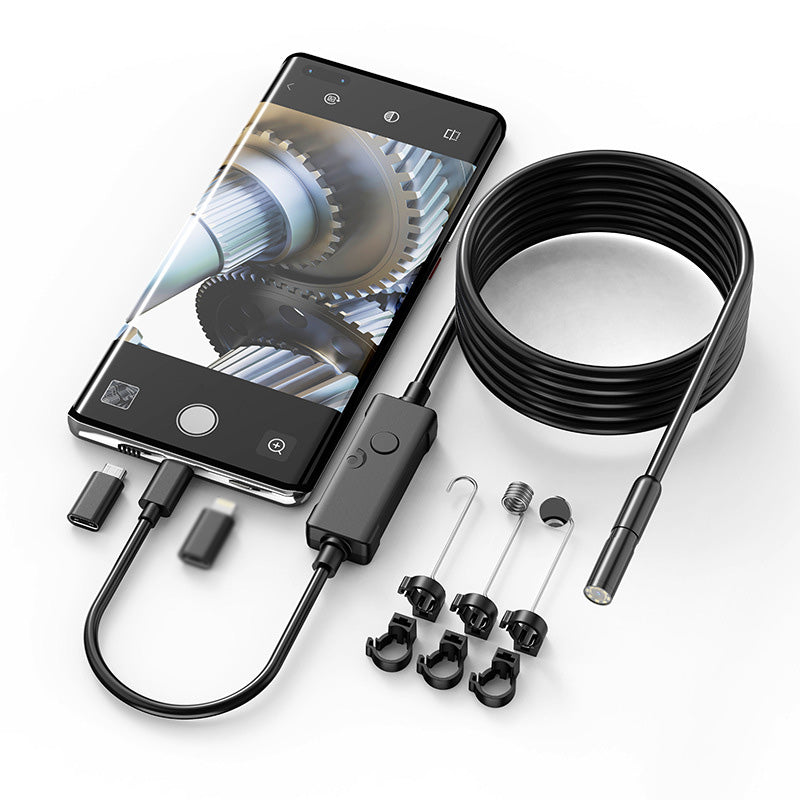 🔍50% DE RÉDUCTION🌊Caméra endoscopique HD – Imperméable, Haute résolution & Flexible pour inspections étroites📱