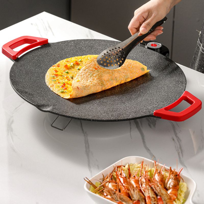 🔥Planche à griller électrique d'intérieur antiadhésive🍳