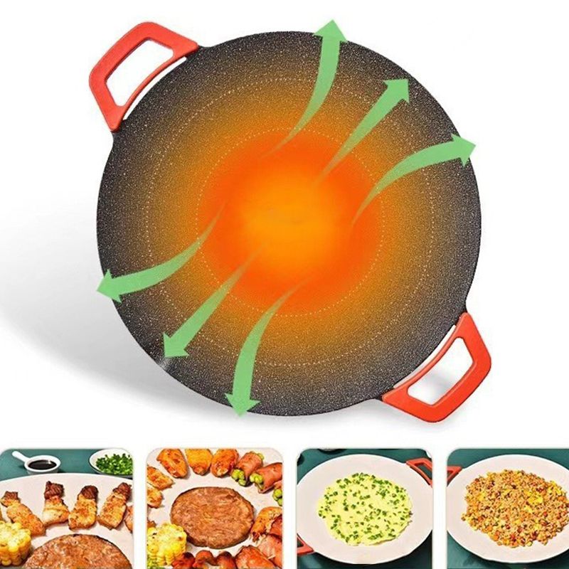 🔥Planche à griller électrique d'intérieur antiadhésive🍳