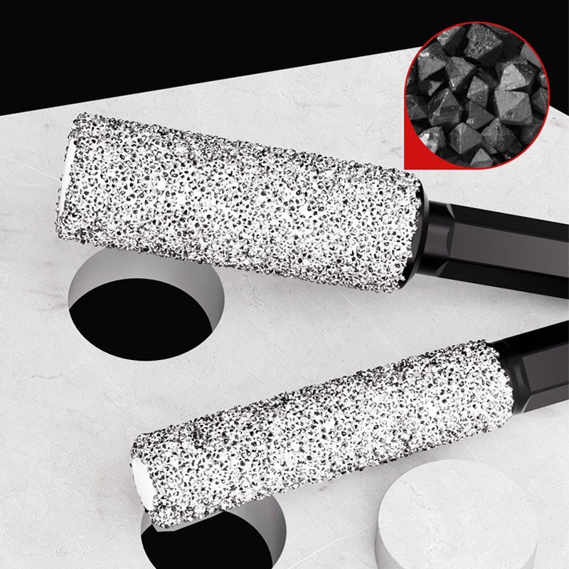 🔥 Foret à braser hexagonal 2 en 1 pour perçage à sec, ouvre-trou spécialisé