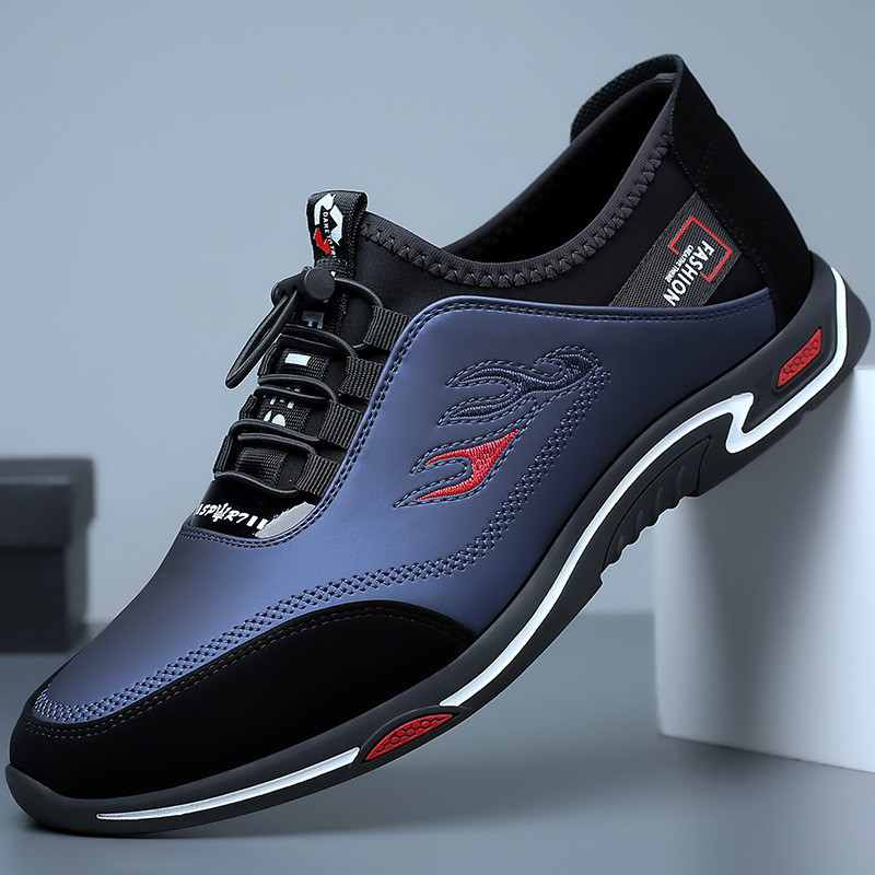 🚶Chaussures homme sans lacets, légères et souples