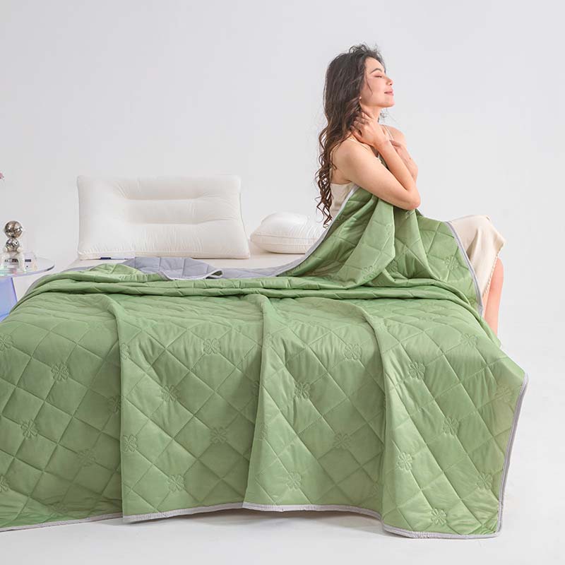 📢📢50 % DE RÉDUCTION❄️Couette d'été rafraîchissante, imprimée, lavable et respirante💤