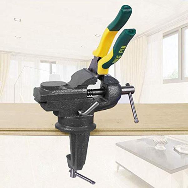 🔥 50% DE RÉDUCTION ! 🔧 Étau Mini Universel Haute Performance – Fonte Trempée – Rotation 360° & Mâchoires 63 mm for Atelier & Bricolage