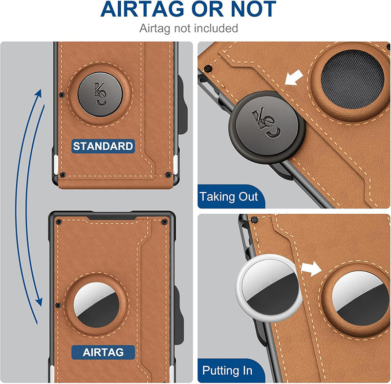 Portefeuille Ultra Mince avec Protection RFID - Porte-Cartes Compact