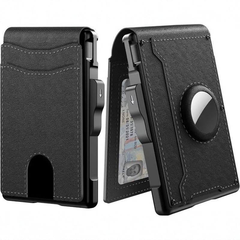Portefeuille Ultra Mince avec Protection RFID - Porte-Cartes Compact