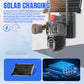 📸Caméra dôme solaire à triple objectif 360° – Surveillance complète