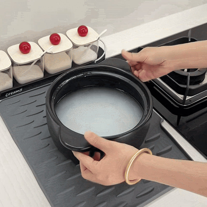 🔥Stock limité disponible 50 % DE RÉDUCTION💥Tapis en silicone multifonctionnel et pliable pour l'écoulement