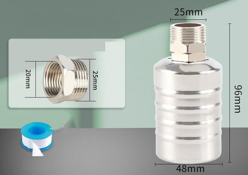📢📢50% DE RÉDUCTION !! ⏰ Vanne à Flotteur en Acier Inoxydable 304 pour Contrôle du Niveau d'Eau🚰