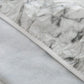 Nappe Ronde Ajustée à Motif Marbre avec Bords Élastiques