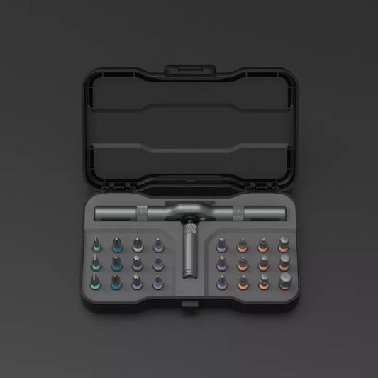 Jeu de Tournevis à Cliquet Multi-usages 24 en 1