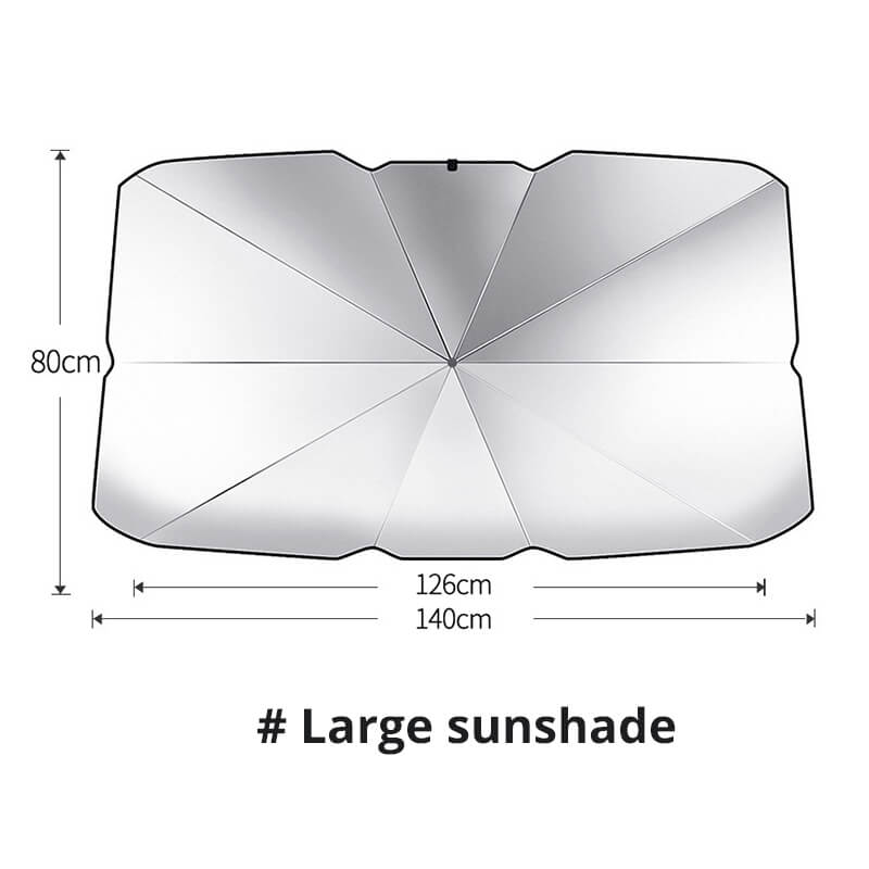 ✨Soldes d'été☀️Parapluie pare-soleil pour pare-brise de voiture