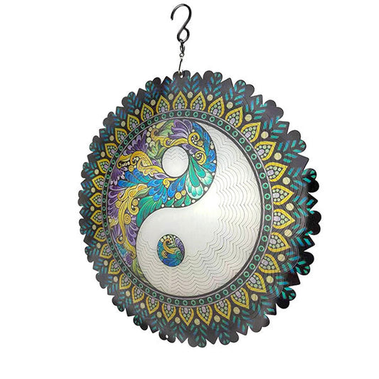 🎁Vente chaude 2025🎁Mandala coloré en 3D qui tourne au vent