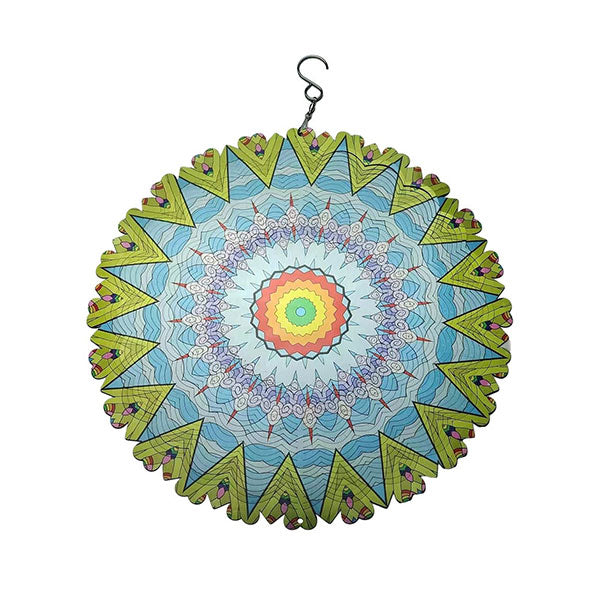 🎁Vente chaude 2025🎁Mandala coloré en 3D qui tourne au vent