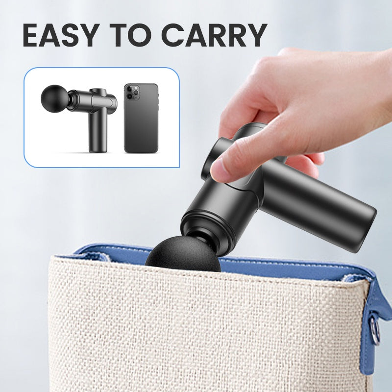 💥Masseur portable pour tissus profonds avec 6 vitesses & 8 têtes🎁