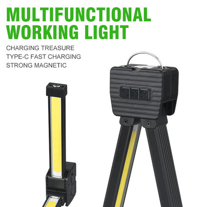 Lampe de travail COB pliable multifonctionnelle
