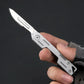 Couteau de Sculpture Utilitaire Portable en Acier Inoxydable