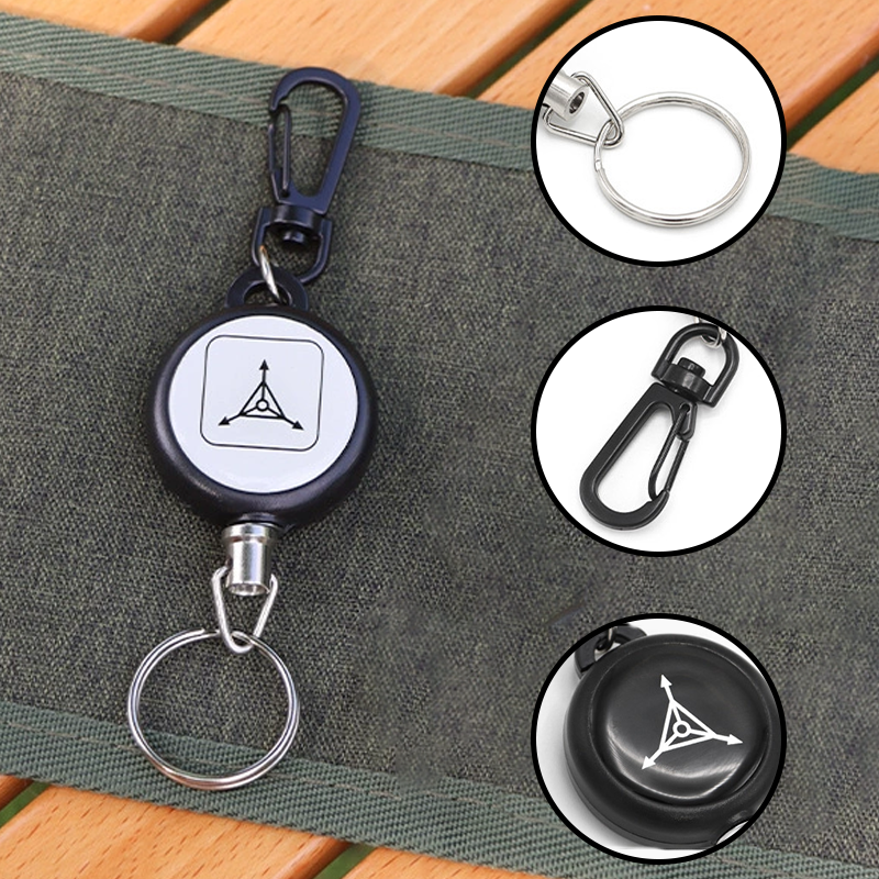 🎁Porte-clés rétractable robuste