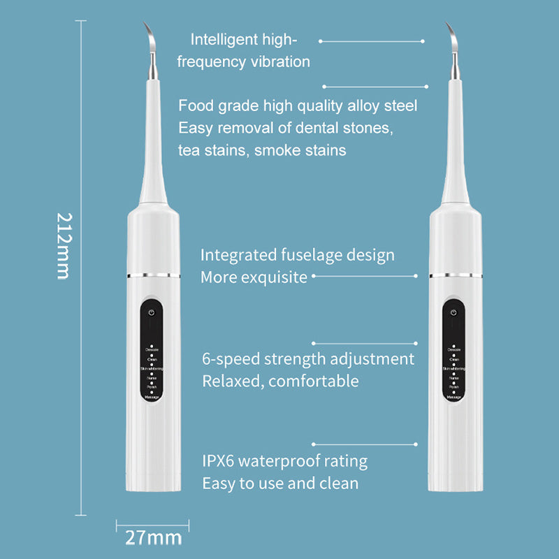 ✨Nettoyeur Dentaire Ultrasonique 5 en 1🦷6 Modes, Embout Détartreur & 58 Jours d’Autonomie⚡