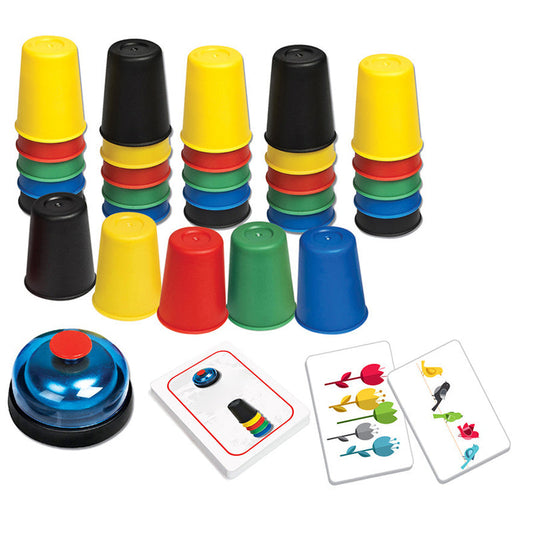 Set de Jeu de Puzzle de Gobelets à Empiler Rapidement