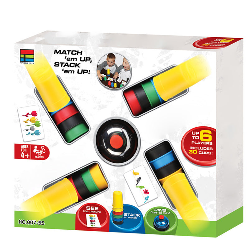 Set de Jeu de Puzzle de Gobelets à Empiler Rapidement