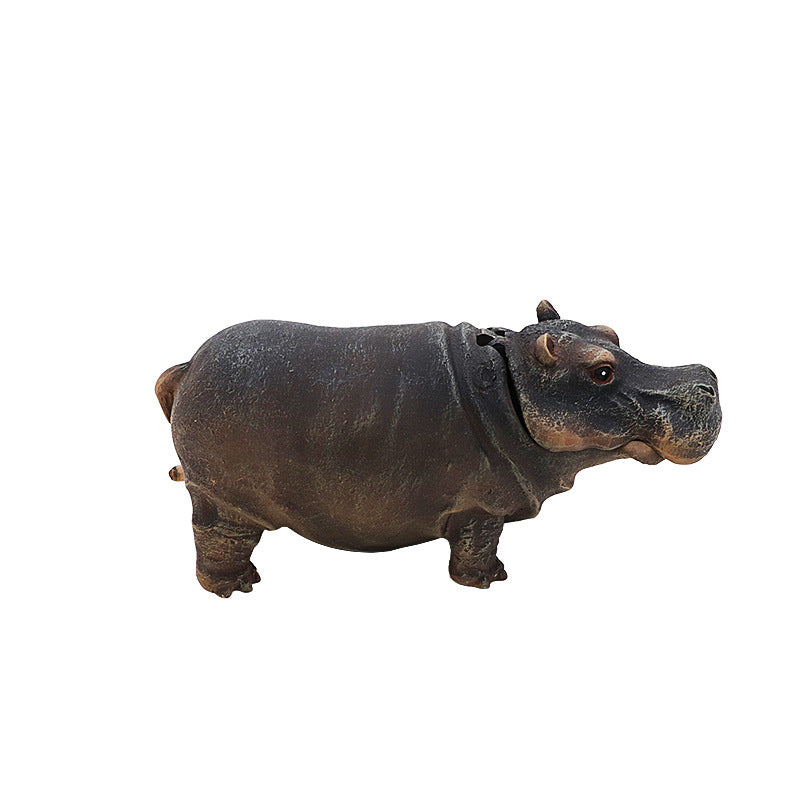 📢🐘 PROMO FLASH : 50% DE RÉDUCTION ! ⏰ Décoration Hippopotame à Bulles pour Aquarium – Résine Écologique – Bullage Apaisant & Oxygénation 🐟